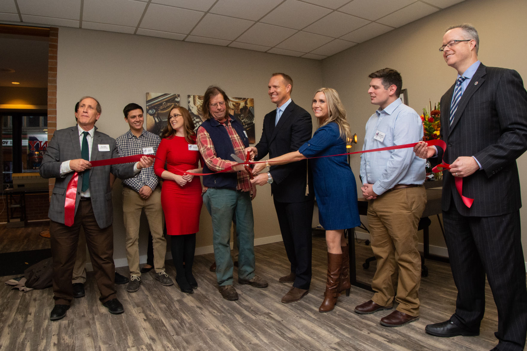 WENY ribbon cutting